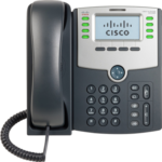 A full featured 8 line business class IP phone with speakerphone, caller ID, mute and more. The phone includes dedicated buttons for voicemail, mute, hold, speaker, headset, and common functions. Includes power adapter.