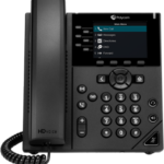 A high-resolution color display IP phone with speakerphone, presence, Gigabit Ethernet, and more. The Polycom VVX 350 is a feature-rich phone that is ideal for advanced users or managers offering additional call handling capabilities.