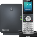 The Yealink W60P cordless phone solution is ideal for users that need in-office mobility. Ideal for small business that need plug and play wireless technology.
